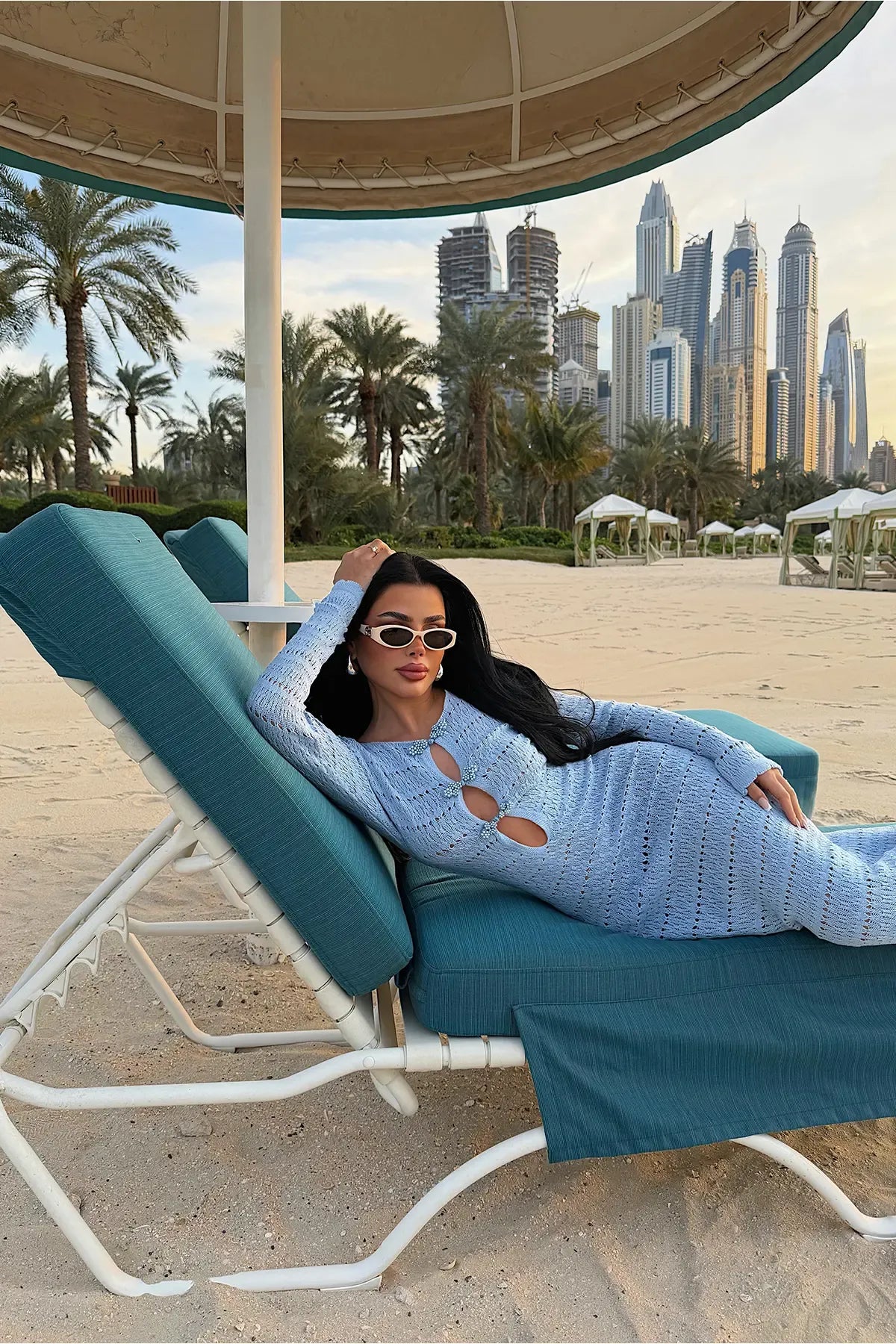 Рокля Azure Elegance