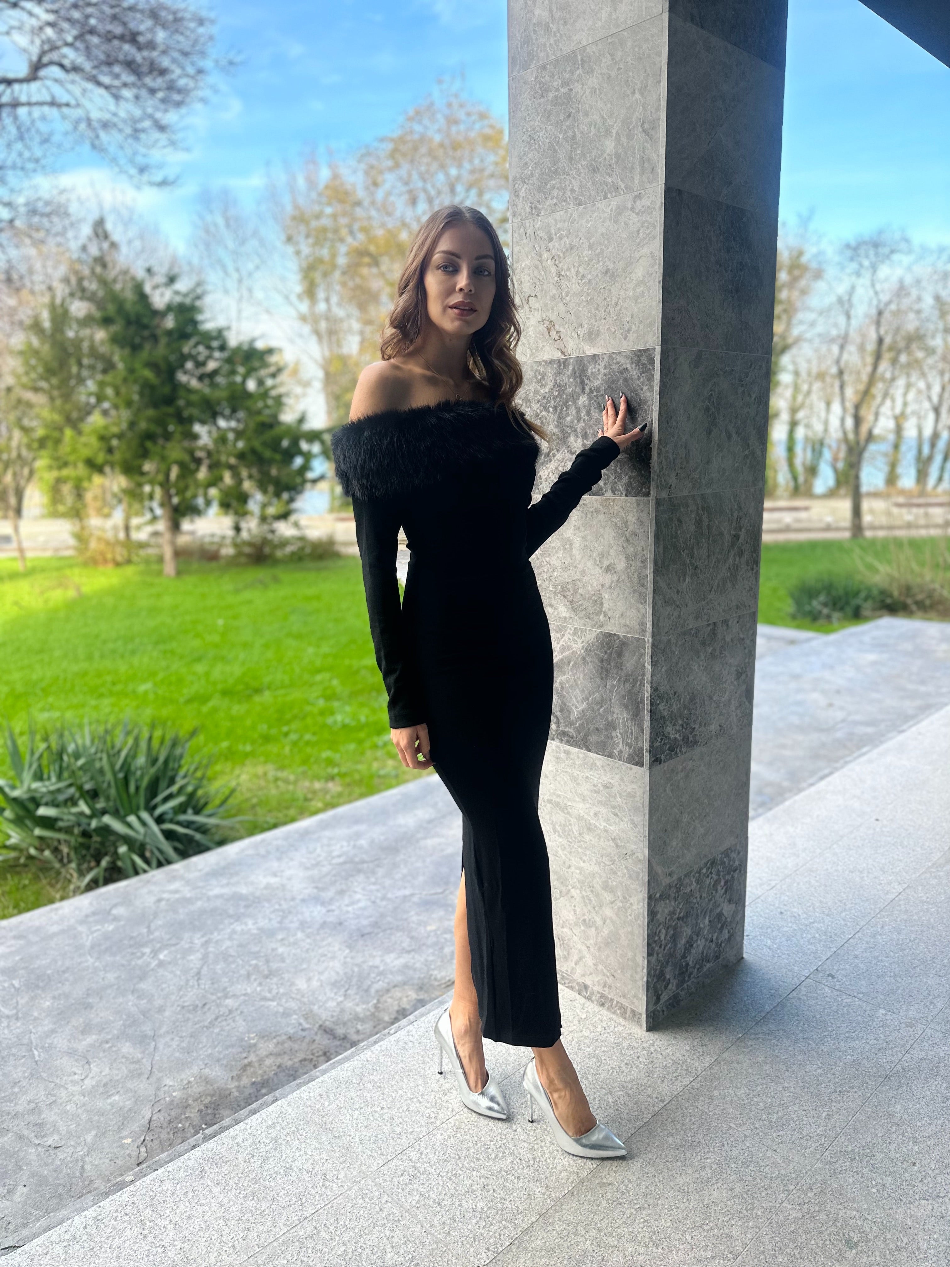 Рокля Black Swan