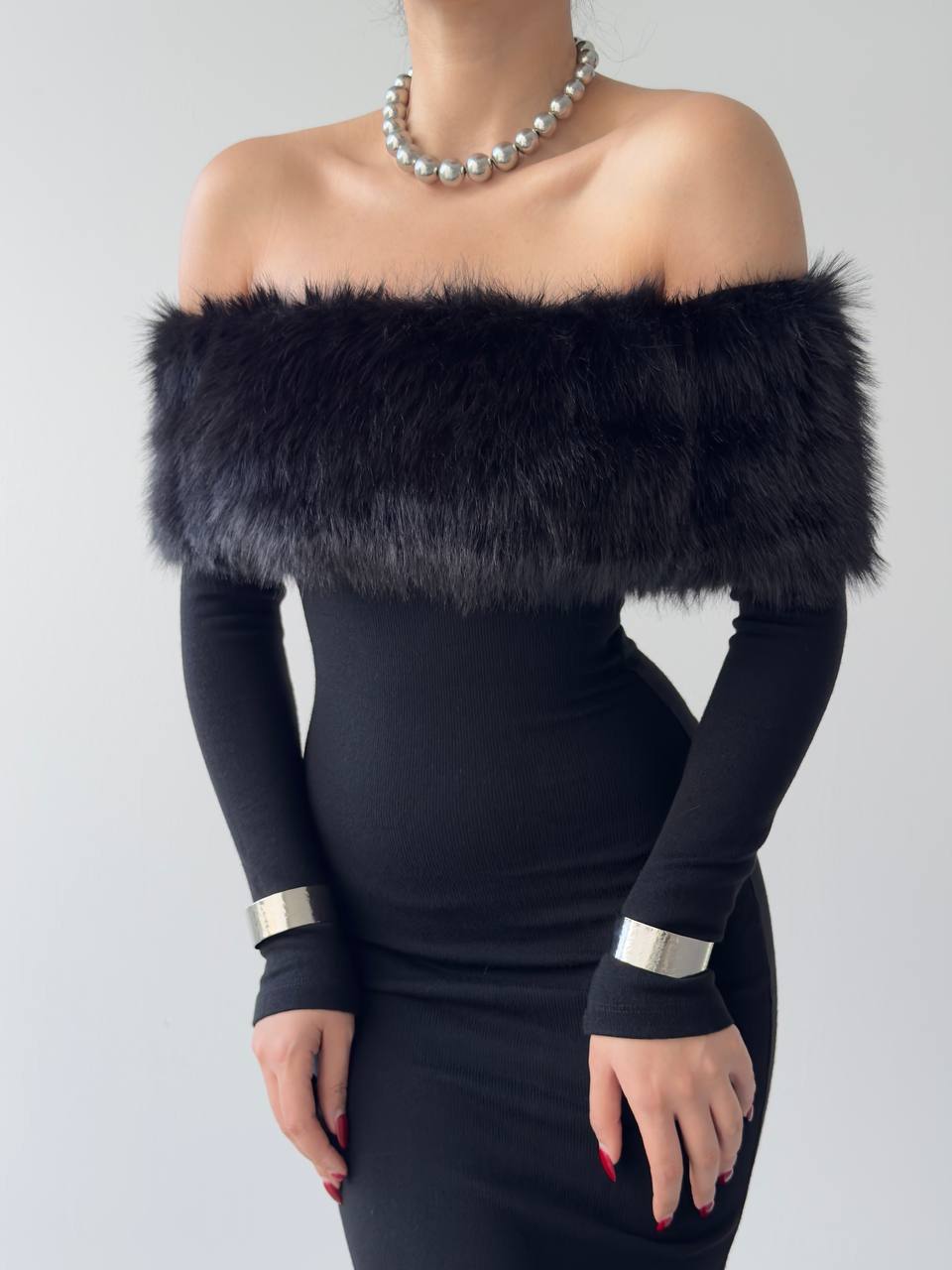 Рокля Black Swan